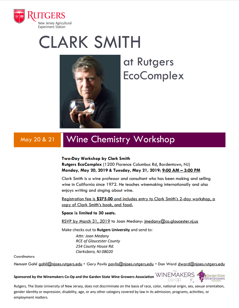 Wine Chemistry Workshop