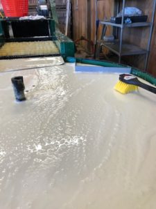 Soapy countertop
