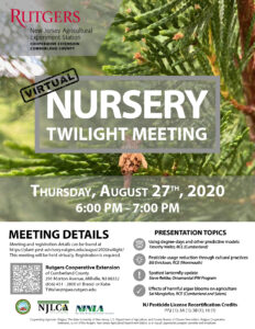 Nursery Twilight Meeting