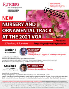 New Nursery and Ornamental Track at the 2021 VGA